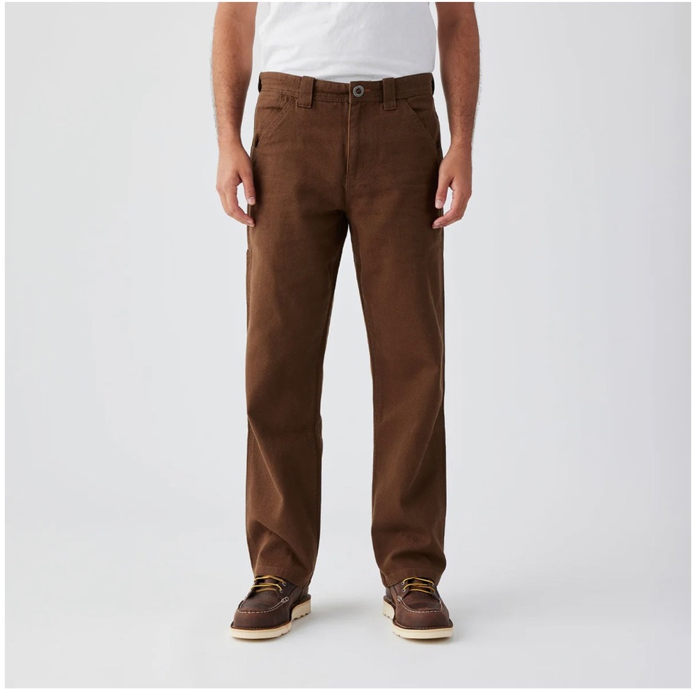 Seager Grit Bison Canvas Pant in Tobacco | 38